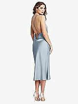 Alt View 1 Thumbnail - Mist Cowl-Neck Convertible Midi Slip Dress - Piper