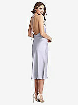 Rear View Thumbnail - Silver Dove Cowl-Neck Convertible Midi Slip Dress - Piper