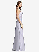 Side View Thumbnail - Silver Dove Cowl-Neck Convertible Maxi Slip Dress - Reese