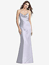 Rear View Thumbnail - Silver Dove Cowl-Neck Convertible Maxi Slip Dress - Reese