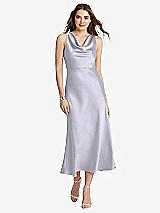 Front View Thumbnail - Silver Dove Cowl-Neck Midi Tank Dress - Esme