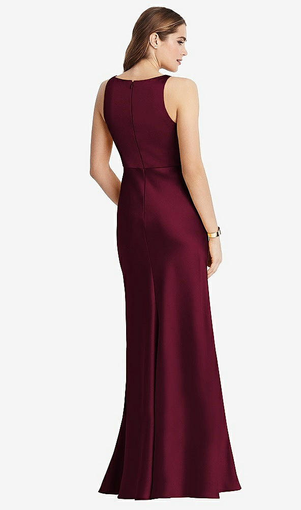 Back View - Cabernet Cowl-Neck Maxi Tank Dress - Nova