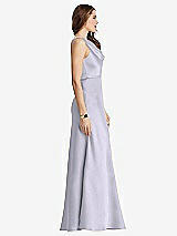 Side View Thumbnail - Silver Dove Cowl-Neck Maxi Tank Dress - Nova