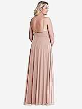 Alt View 2 Thumbnail - Toasted Sugar High Neck Chiffon Maxi Dress with Front Slit - Lela