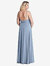 Alt View 2 Thumbnail - Cloudy Chiffon Maxi Wrap Dress with Sash - Cora