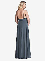 Alt View 2 Thumbnail - Silverstone Chiffon Maxi Wrap Dress with Sash - Cora