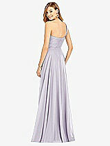 Rear View Thumbnail - Moondance One-Shoulder Draped Chiffon Maxi Dress - Dani