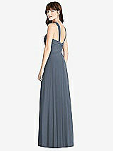 Rear View Thumbnail - Silverstone Twist Halter Chiffon Maxi Dress - James