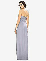 Alt View 2 Thumbnail - Silver Dove Strapless Draped Chiffon Maxi Dress - Lila