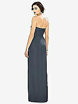 Alt View 2 Thumbnail - Silverstone Strapless Draped Chiffon Maxi Dress - Lila