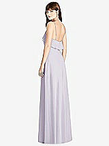 Rear View Thumbnail - Moondance Ruffle-Trimmed Backless Maxi Dress