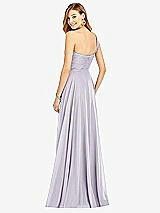 Rear View Thumbnail - Moondance One-Shoulder Draped Chiffon Maxi Dress - Dani