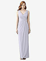 Front View Thumbnail - Silver Dove Sleeveless Draped Faux Wrap Maxi Dress - Dahlia