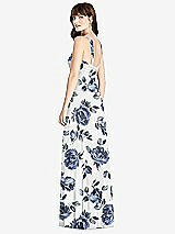 Rear View Thumbnail - Indigo Rose Twist Halter Chiffon Maxi Dress - James