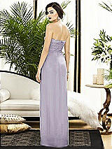 Alt View 2 Thumbnail - Moondance Strapless Draped Chiffon Maxi Dress - Lila