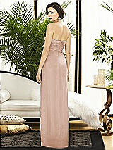 Alt View 2 Thumbnail - Cameo Strapless Draped Chiffon Maxi Dress - Lila