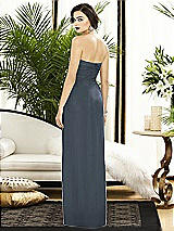 Alt View 2 Thumbnail - Silverstone Strapless Draped Chiffon Maxi Dress - Lila