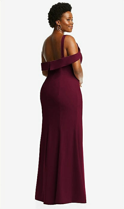 After Six 6769 Crepe Princess One Shoulder Floor Dress Gown popular Sienna