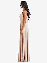 Alt View 3 Thumbnail - Cameo High Neck Halter Backless Maxi Dress