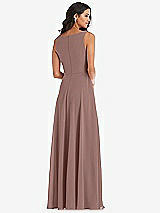 Alt View 5 Thumbnail - Sienna Deep V-Neck Chiffon Maxi Dress