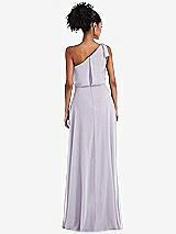 Rear View Thumbnail - Moondance One-Shoulder Bow Blouson Bodice Maxi Dress