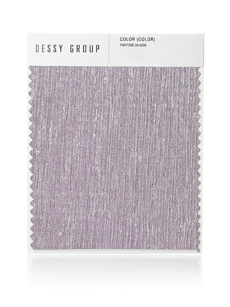 Front View - Metallic Lilac Haze Pleated Metallic Swatch