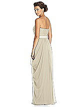 Rear View Thumbnail - Champagne Lela Rose Bridesmaids Style LR163