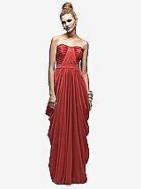 Alt View 1 Thumbnail - Perfect Coral Lela Rose Bridesmaids Style LR163