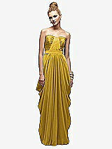 Alt View 1 Thumbnail - Marigold Lela Rose Bridesmaids Style LR163