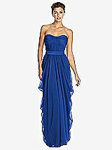 Front View Thumbnail - Sapphire Lela Rose Bridesmaids Style LR163