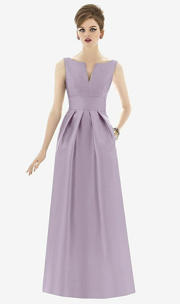 Front View - Lilac Haze Alfred Sung Style D655