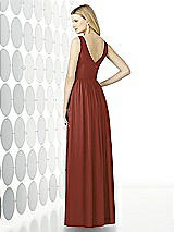 Rear View Thumbnail - Auburn Moon After Six Bridesmaid Dress 6727