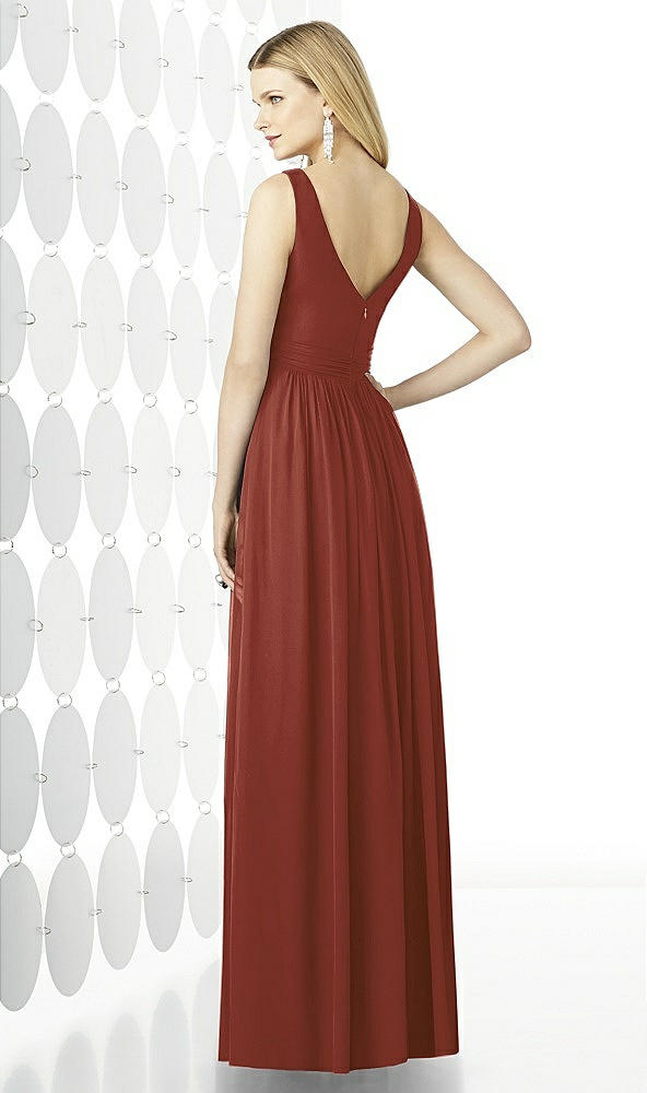 Back View - Auburn Moon After Six Bridesmaid Dress 6727