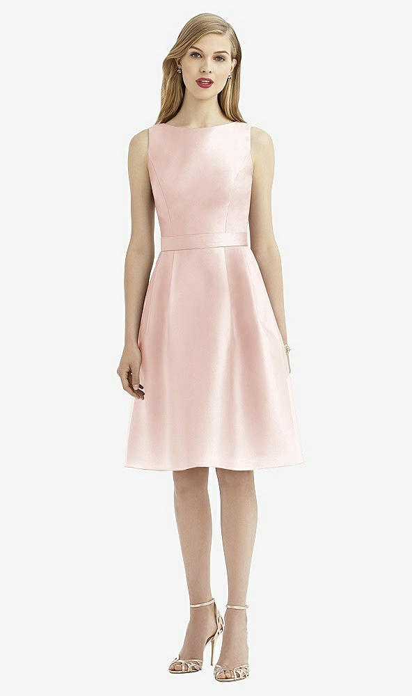 Front View - Blush After Six Bridesmaid Dress 6744