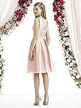 Rear View Thumbnail - Blush After Six Bridesmaid Dress 6744