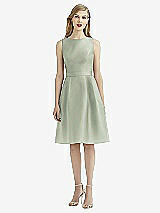 Front View Thumbnail - Celadon After Six Bridesmaid Dress 6744