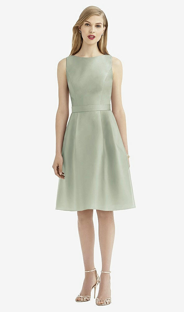 Front View - Celadon After Six Bridesmaid Dress 6744