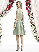 Rear View Thumbnail - Celadon After Six Bridesmaid Dress 6744