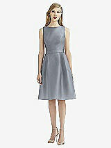 Front View Thumbnail - Platinum After Six Bridesmaid Dress 6744