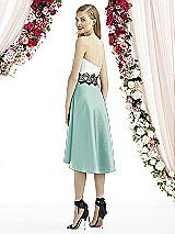 Rear View Thumbnail - Coastal & Starlight After Six Bridesmaid Dress 6747