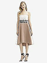 Front View Thumbnail - Topaz & Starlight After Six Bridesmaid Dress 6747