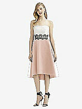 Front View Thumbnail - Cameo & Starlight After Six Bridesmaid Dress 6747