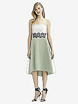 Front View Thumbnail - Celadon & Starlight After Six Bridesmaid Dress 6747