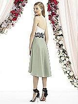 Rear View Thumbnail - Celadon & Starlight After Six Bridesmaid Dress 6747