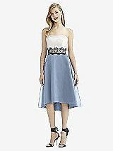 Front View Thumbnail - Cloudy & Starlight After Six Bridesmaid Dress 6747