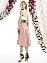 Rear View Thumbnail - Rose & Starlight After Six Bridesmaid Dress 6747