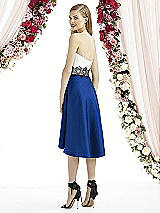 Rear View Thumbnail - Sapphire & Starlight After Six Bridesmaid Dress 6747