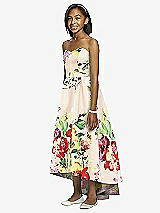 Front View Thumbnail - Blush Bouquet Dessy Collection Junior Bridesmaid JR533FP