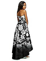 Rear View Thumbnail - Bohemian Print Dessy Collection Junior Bridesmaid JR533FP