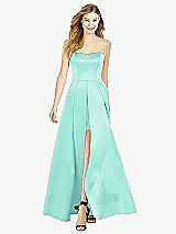 Front View Thumbnail - Coastal After Six Bridesmaid Dress 6755